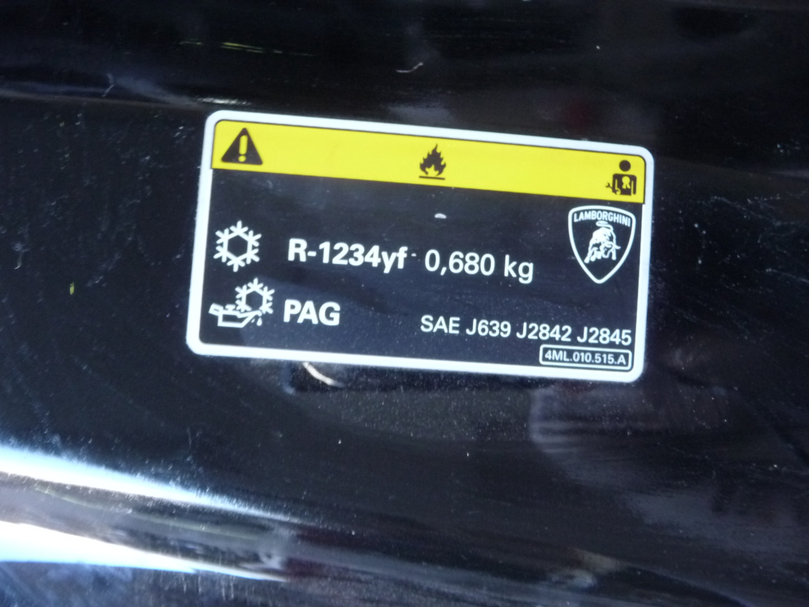 2018-2021 Lamborghini Urus Front Hood Bonnet Panel 4ML010515A OEM