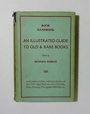 1951 Book Handbook - Illustrated Guide to OLD & RARE BOOKS, DJ, VG