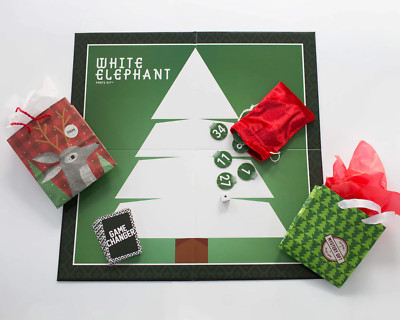 NEW Solid Roots White Elephant Party Kit Everyone's Fave Gift Exchange Game NIB