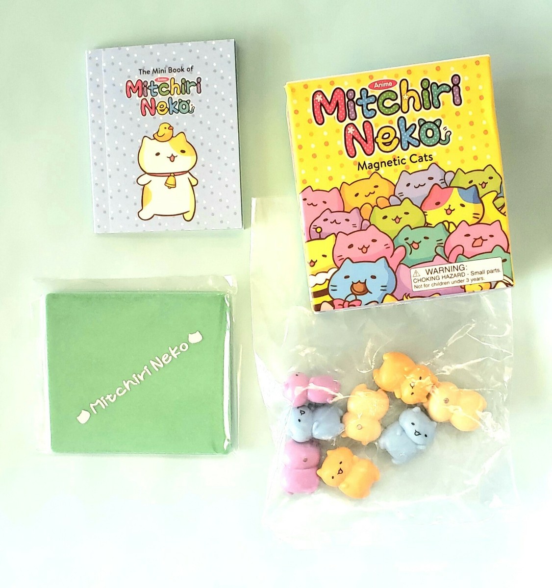 Mitchiri Neko Magnetic Cats RP Minis Crunchyroll Pad Stackable New