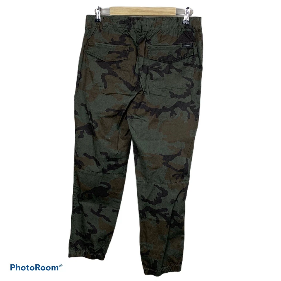 Nuevo con etiquetas Pantalones Sanctuary Clothing Camuflados Patrulla Talla L Verde Marrón Negro Jogger Foto 2 de 4