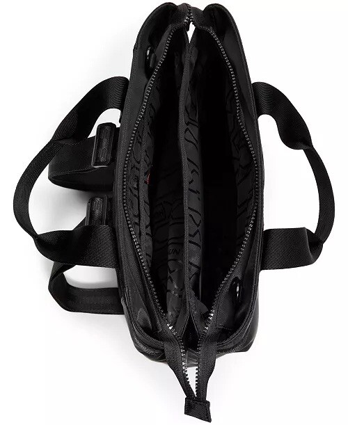 NWT Hunter Black Textile Padded Hybrid Backpack Tote Adjustable Strap 49ee2f5c-7fd8-4da9-af46-  main image 4