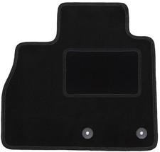 Fahrermatte Automatte Velours Schwarz für Renault Scenic IV 2016-