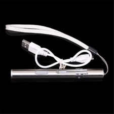 Pencil Flashlight LED Torch USB Rechargeable Pocket Light Hot Sale