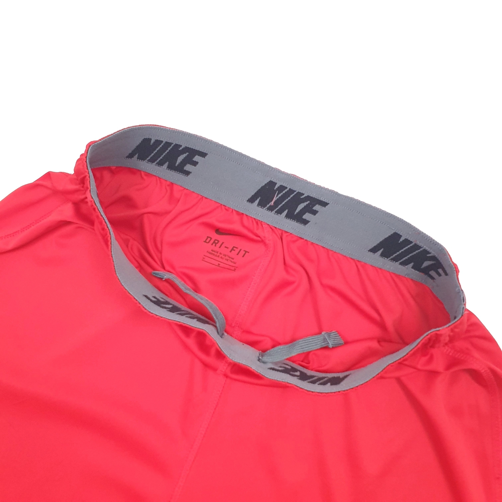 NIKE Dri Fit Red Sport Shorts Mens W30 image 3