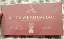 BODY RESTORE SHOWER STEAMERS Scents: Eucalyptus Lavender Citrus -2.65 oz - 1 box