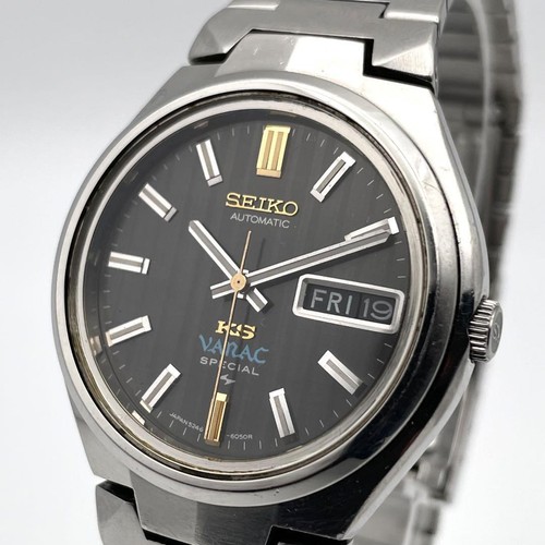 King Seiko Vanac Automatic Day Date Watch eBay