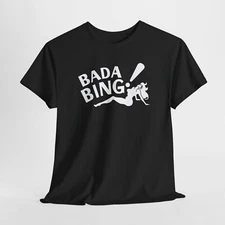 Vintage Inspired Bada Bing Tee, Sopranos Strip Club Lodi NJ, Unisex Tshirt