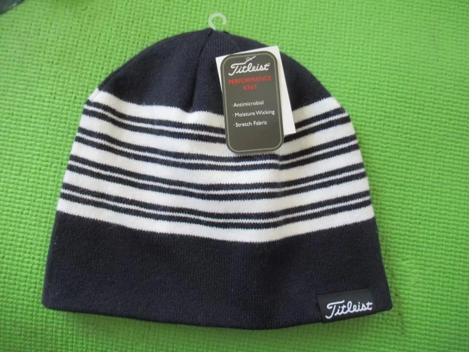 New Titleist golf lifestyle performance knit beanie stocking hat cap