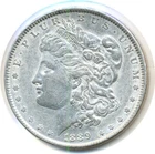 US Coin  1889-P                AU/BU   Morgan Dollar ..................C10217