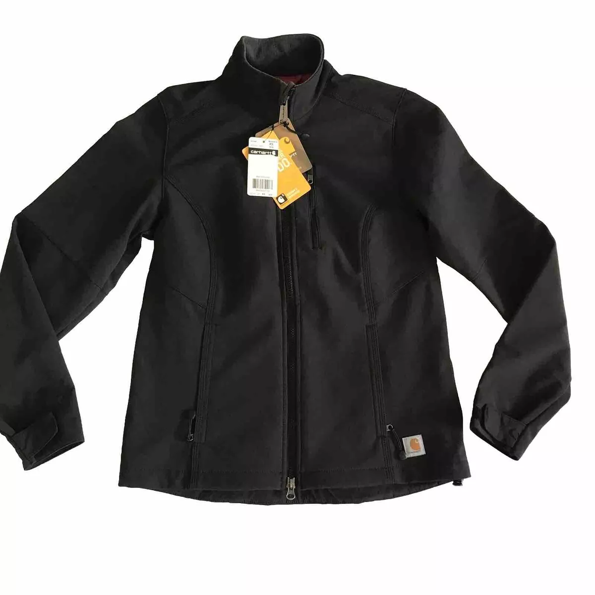 NEW Carhartt Denwood Jacket Soft Shell Lined Coat Gray Stretch Women s Sz XS NWT eBay