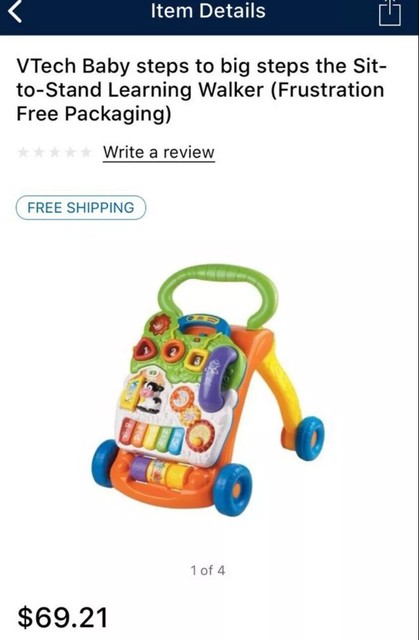 vtech baby push walker