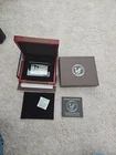 2019 Apollo 11 2oz Silver Bar with 1oz American Eagle Silver Coin OGP CoA