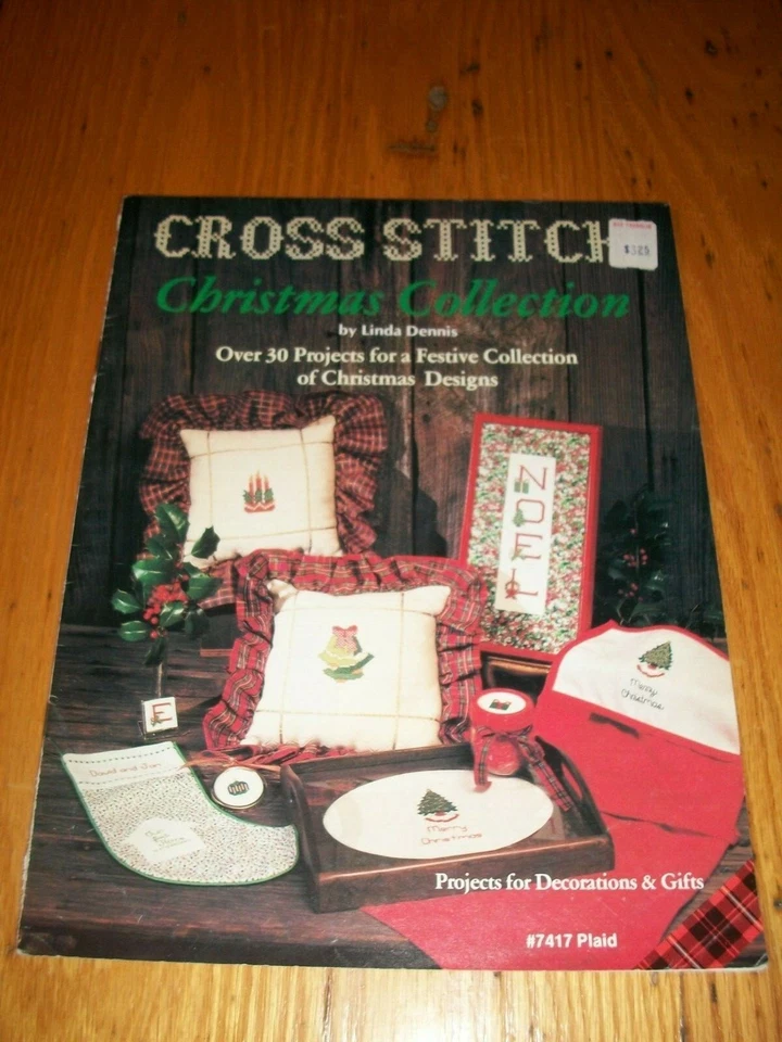 Vintage Lot of 4 ~ Cross Stitch Pattern Books ~ (Lot CP8) - Image 4 of 4
