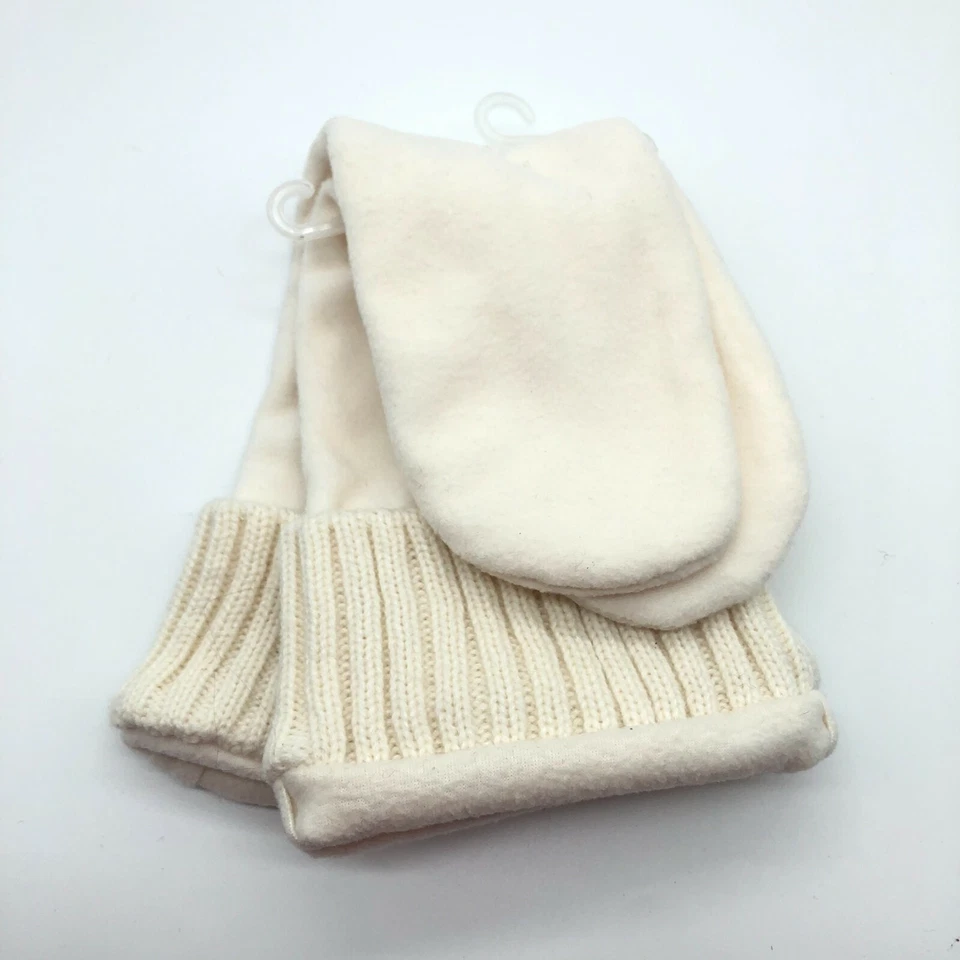 Calcetines bota Capelli para mujer tejido polar marfil talla S 5-7 Foto 2 de 3