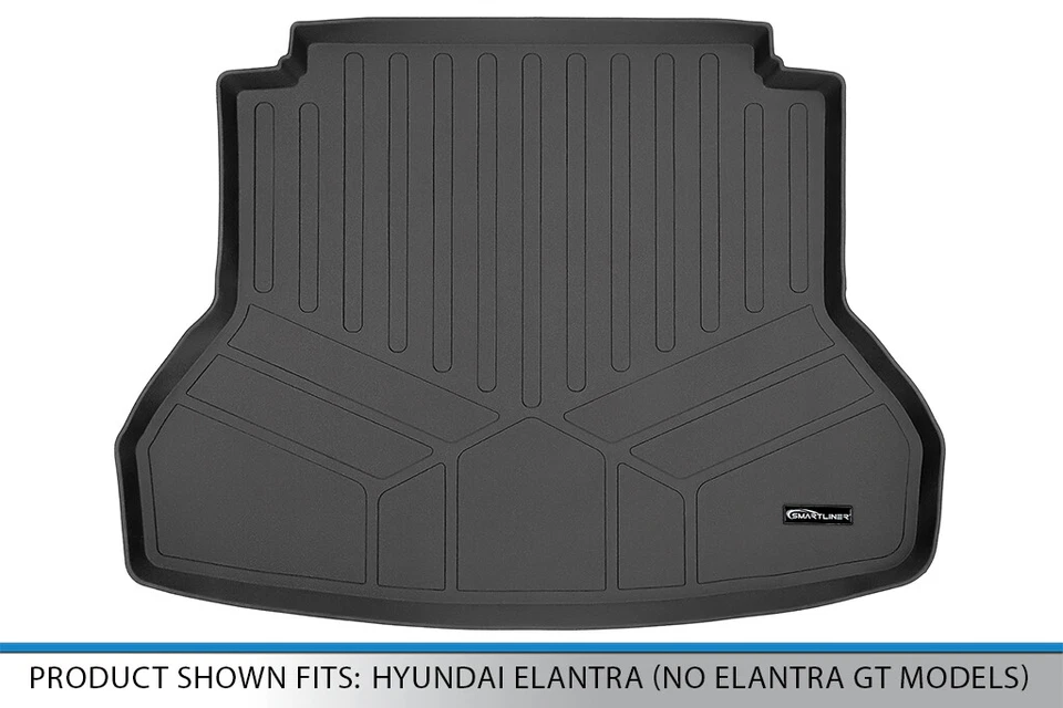 SMARTLINER Custom Fit Cargo Trunk Liner Mat OEM TPE 2017-2020 Hyundai Elantra Foto 3 de 4