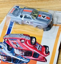 Vintage Summer Toy Marz Karz Diecast Metal No. S8004 Silver BMW Mint Pullback