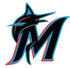 Miami Marlins MLB Baseball Sticker Decal S376