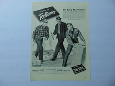 1942 RELIANCE MFG BIG YANK WORK CLOTHING vintage art print ad