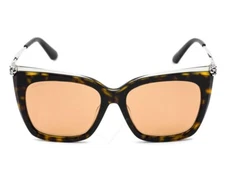 CARTIER Panthère Avana Acetate 55MM Cat Eye Sunglasses CT0030SA 002