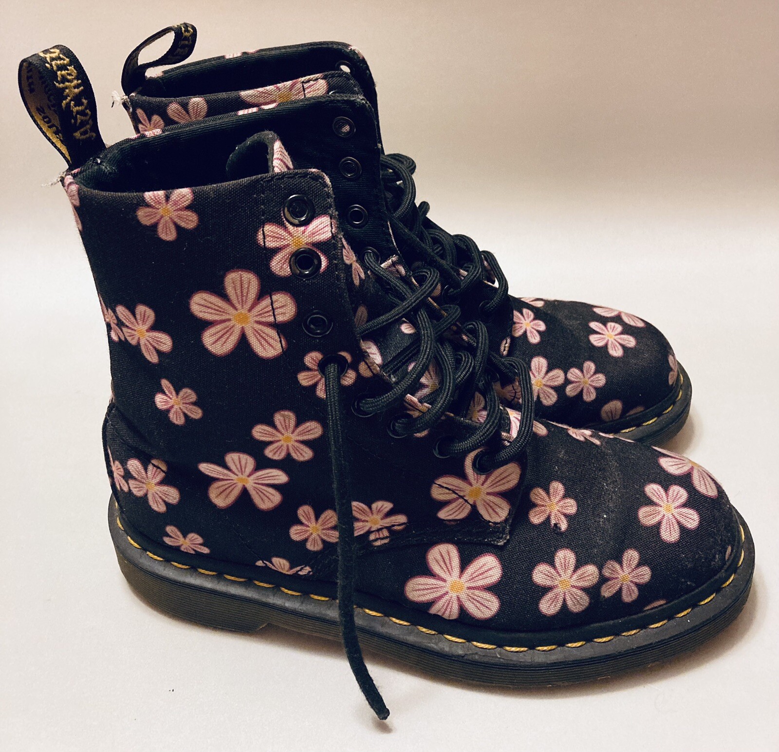 Dr. Martens Floral Canvas Boots PAGE 
