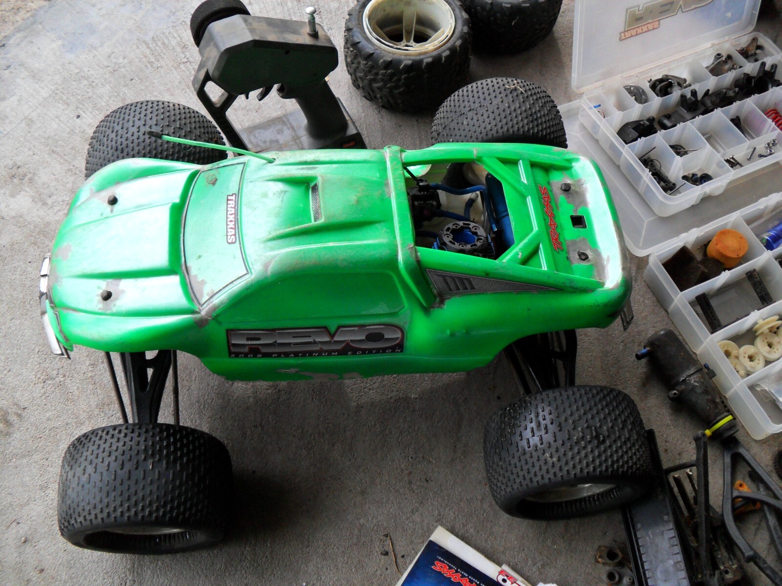 Traxxas Revo 3.3 RTR with Parts Great eBay