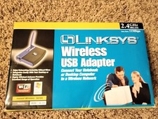 Linksys Wireless USB Adapter Model No. WUSB11 ver.2.6 - NEW