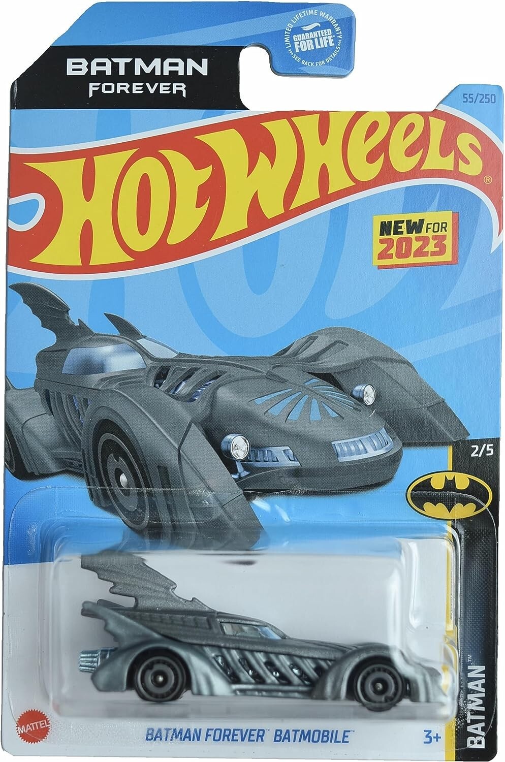 Hot Wheels - 2023 Batman 2/5 Batman Forever Batmobile 55/250 (BBHKJ73)