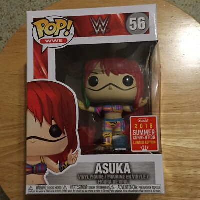 Funko Pop! Vinyl: WWE #56 Asuka 2018 Summer Con Exclusive | eBay