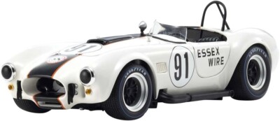ジュスティス　クワッド Kyosho Original 1/18 Shelby Cobra 427 S/C ESSEX WIRE #91 White