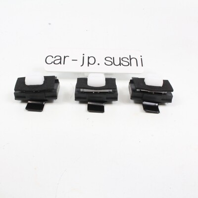 Jeu De Joints/moules Pare-brise Toyota Supra JZA70 - 10 Pièces Alu Noir, OEM, Neuf, Japon