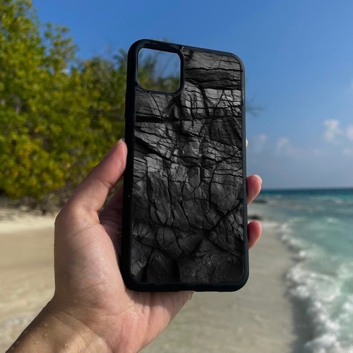 Anti fingerprint For Samsung A15 A16 S23 S24 S25 Ultra FE Black charcoal texture - 第 22/25 張圖片