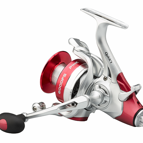 DAM Quick 1 Pink 6000 FS 3+1BB 340m/0,35mm Freilauf Angel Rolle - Bild 2 von 3