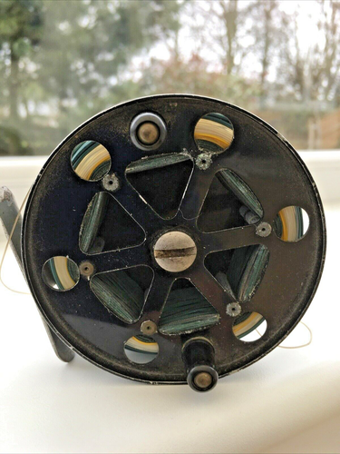 Vintage Allcocks of England 3 1/2” Fly Reel - Made in England