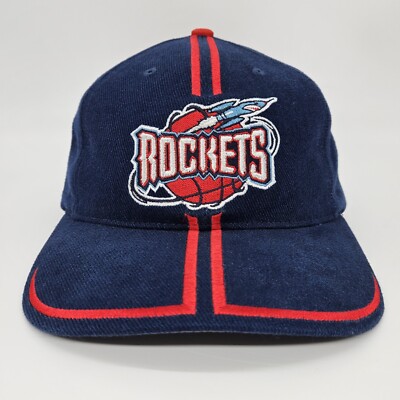 Vintage Houston Rockets Hat Blue Sports Specialties Strap Back NBA Baseball  Cap