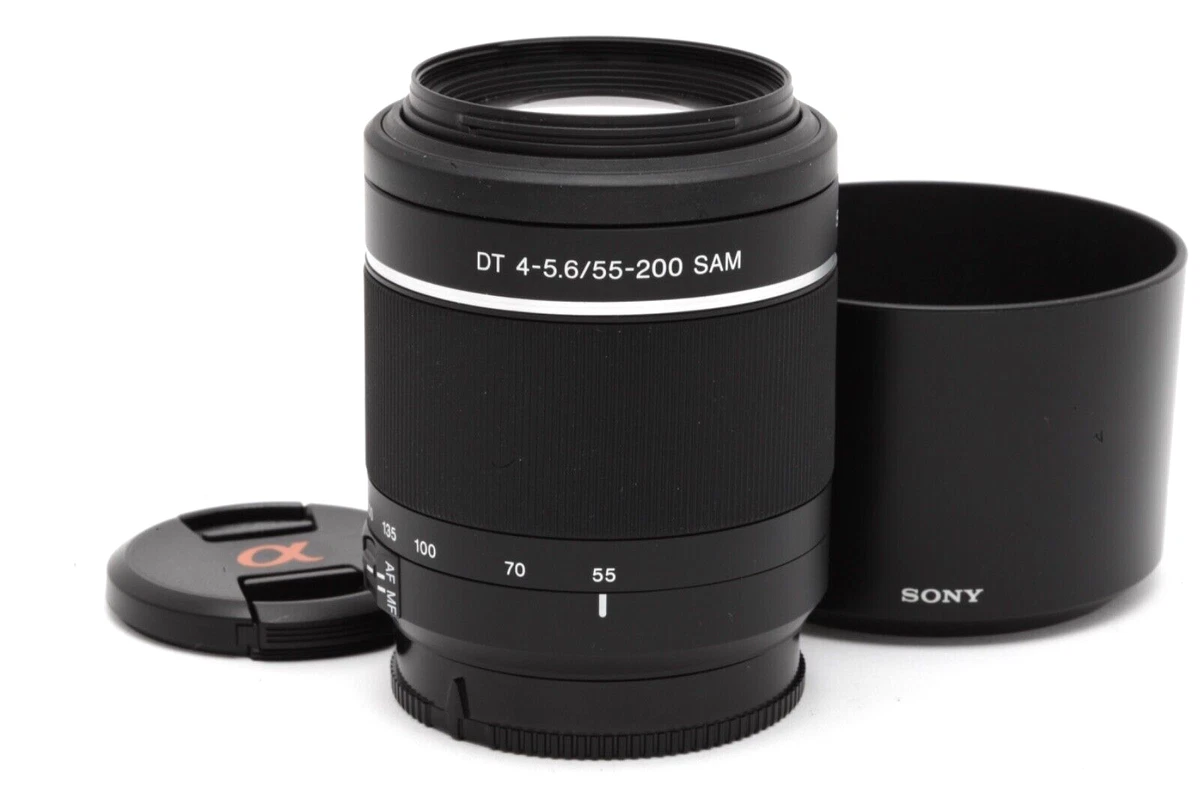 Sony DT 55-200mm Focal Camera Lenses for sale | eBay