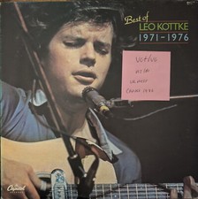Leo Kottke Best Of Leo Kottke 1971-1976 Vinyl Record LP VG+/VG CAPS1003 1976