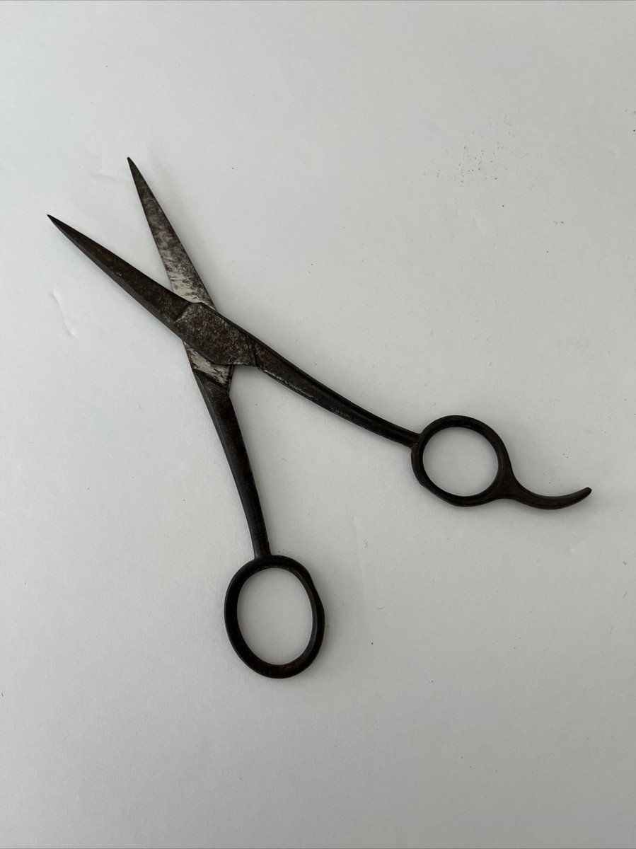 Vintage Barber Scissors Hair Cutting Thinning Collectible Vintage Barber Scissors Hair Cutting Thinning Collectible