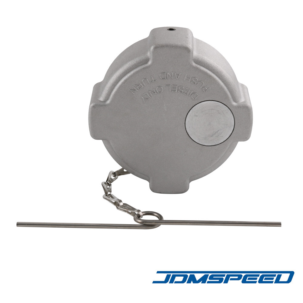 1PC Aluminum 1/4 Turn Non-Locking Diesel Fuel Cap for Freightliner