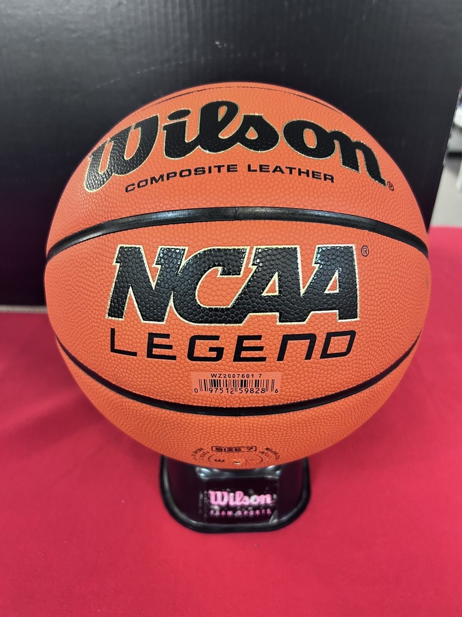NEW Wilson NCAA Legend Gold🏀 29.5 Basketball Size 7 Indoor