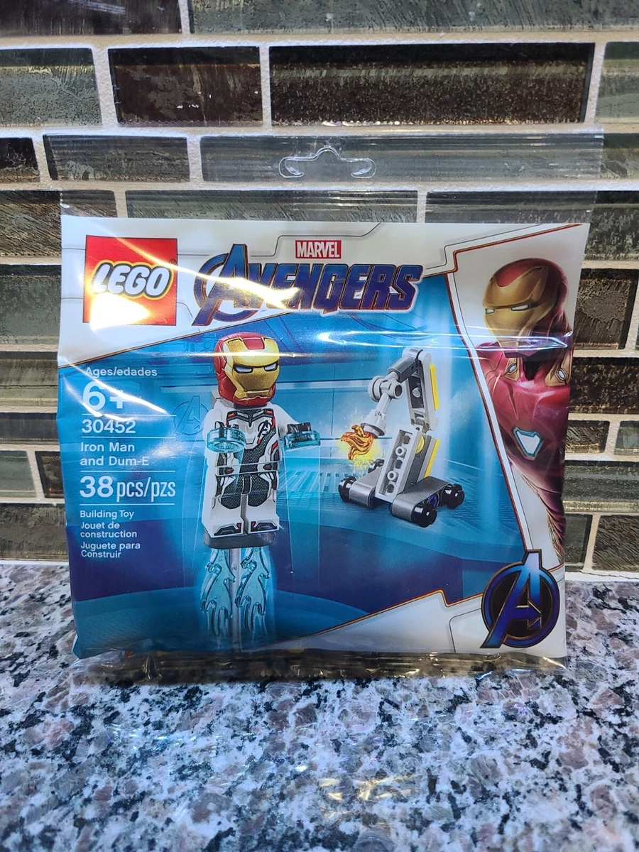 LEGO 30452 Marvel Avengers Endgame Iron Man and Dum E Polybag New