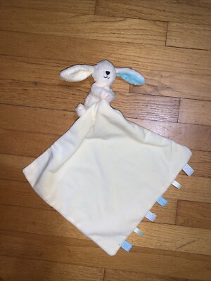 Make Believe Ideas Cream/Yellow Bunny Rabbit Security Blanket/Lovey