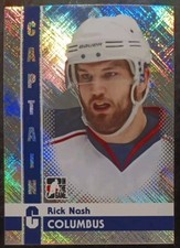2011 - 2012 ITG Rick Nash Captain C Silver #68 Hockey Card