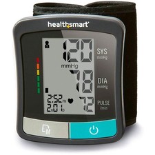 Talking Wrist Blood Pressure Monitor Clinically Accurate LCD Heartbeat Detection