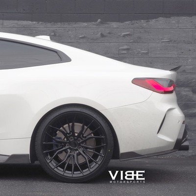 20'' Avant Garde M570R Black 20x9 20x10.5 Concave Wheels Rims Fits Nissan Z