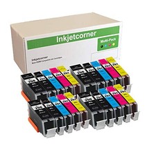 Inkjetcorner Compatible Ink Cartridges Replacement for PGI-250XL CLI-251XL PG...