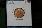 1938 uncirculated wheat cent