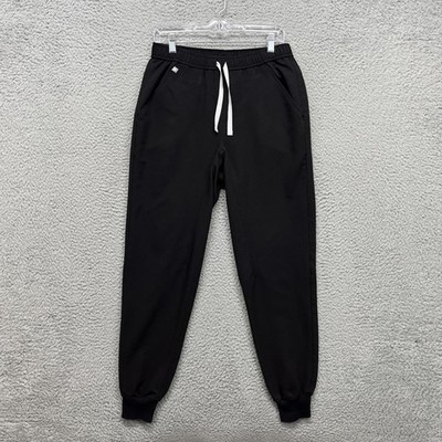 FIGS Tansen Jogger Scrub Pants Mens Small Black Technical Collection MXXSW2004