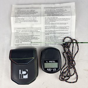 Pretel Alti Plus K2 Digital Skydiving Altimeter Made in France W/ Manuel In Case