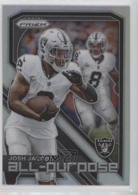 2023 Panini Prizm All Purpose Silver Prizm Josh Jacobs #APP-JJ 0b3